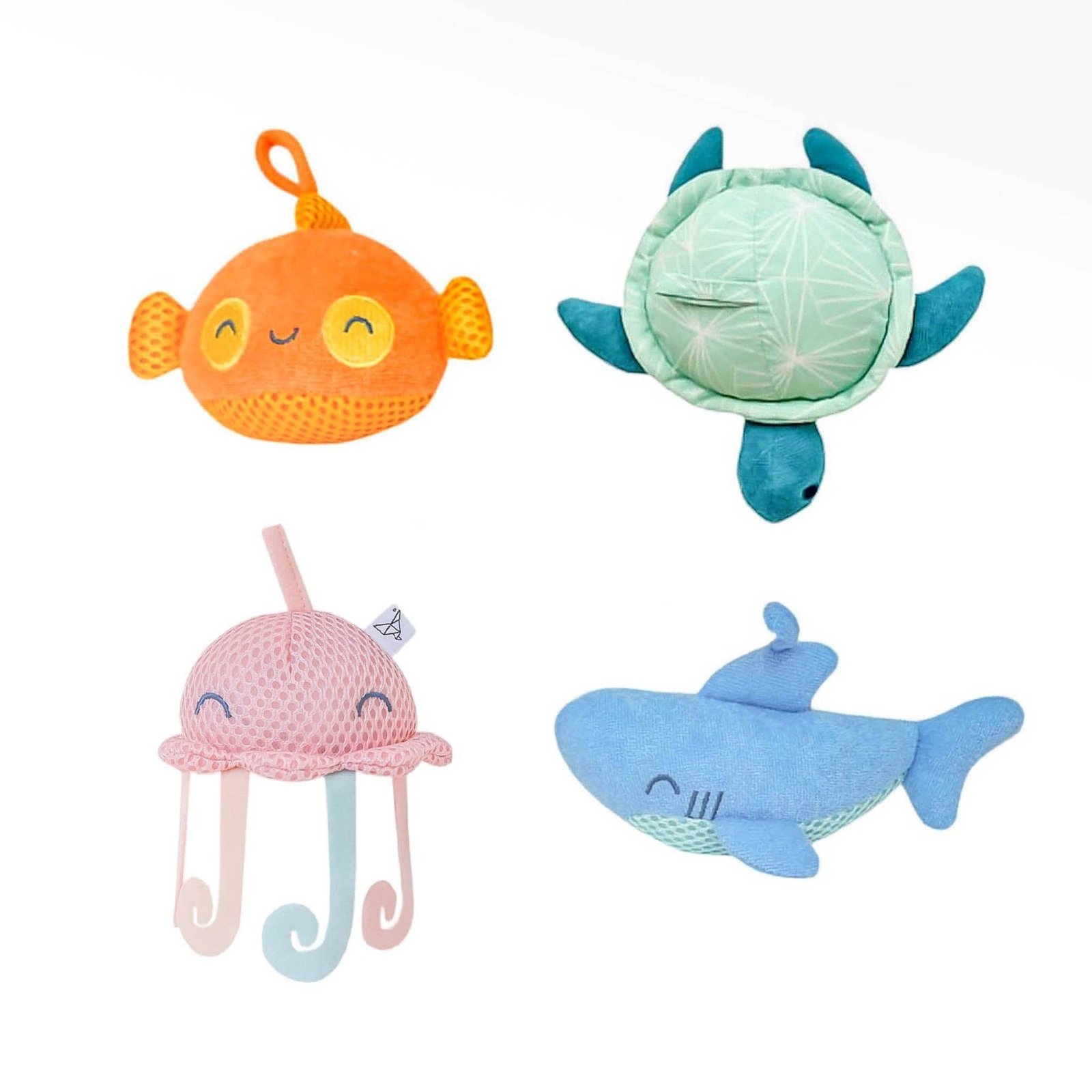 42bf6a30de46b4523e32f02b07efe9bbdebd4b40a37baa0c9888c6eaadf1e791.jpg Toy Castle - Plush Bath Toy Set - Oceana - Image 1