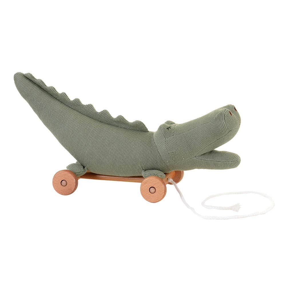 4fb22101ff2a3f7bf55ecb0ae4e688945158c134cb272caad5c17a04c50d49e8.jpg Toy Castle - Pull-Along Croc - Image 1