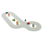 Toy Castle - Rubber Road & Rail Set - Medium