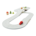 Toy Castle - Rubber Road & Rail Set - Large
