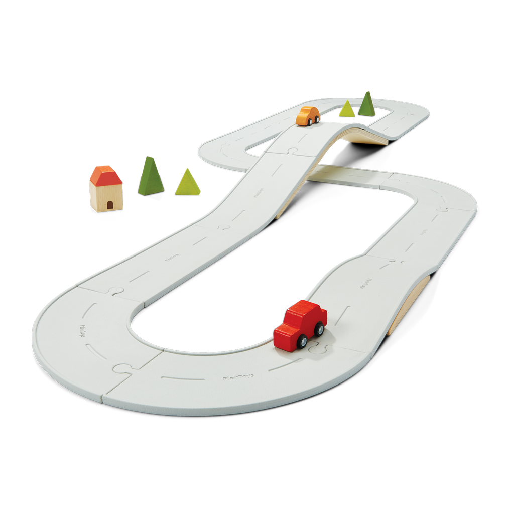 6301_-_Packshot_-_01.png Toy Castle - Rubber Road & Rail Set - Large - Image 1