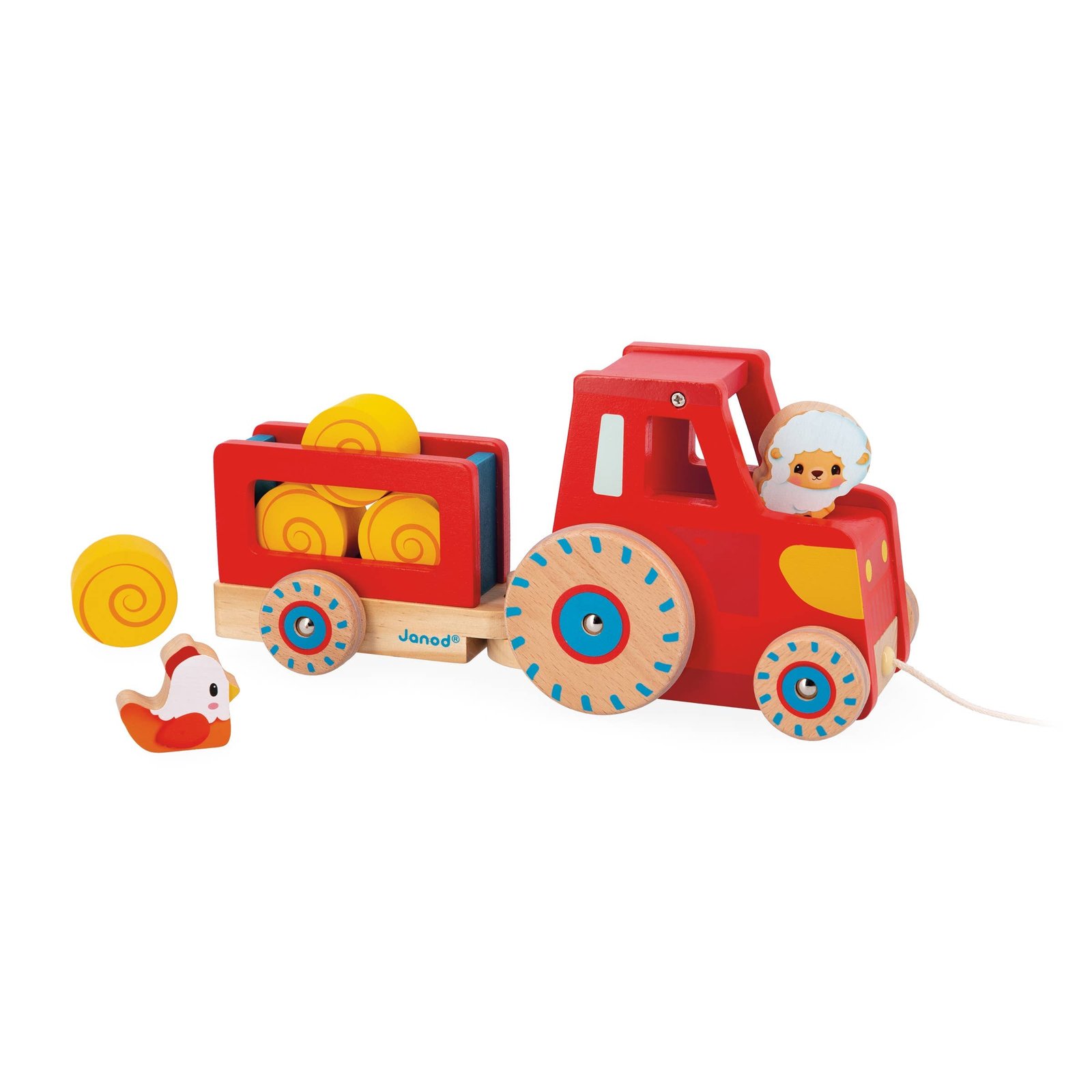 73345ec14dc455d348a89007ba536a4f5f9e4e3350d11fa3a99dfeb12f27ddb2.jpg Toy Castle - Farm Pull Along Train - Image 1