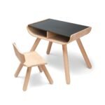 Toy Castle - Table & Chair - Black