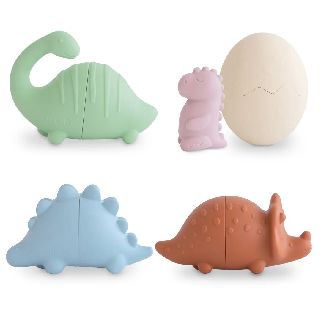 DinoMoldFreeBathPlaySet-4Pack.jpg Toy Castle - Dino Mold Free Bath Play Set - Image 1