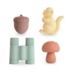 Toy Castle - Nature Mold Free Bath Play Set 4-Pack