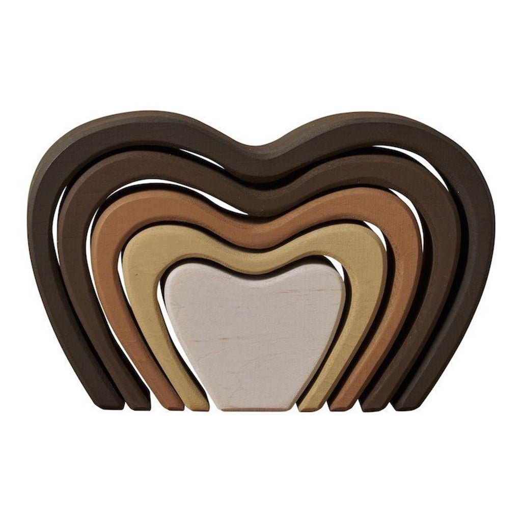 RADUGAGREZheartarchstacker.jpg Toy Castle - Heart Arch Stacker - Image 1