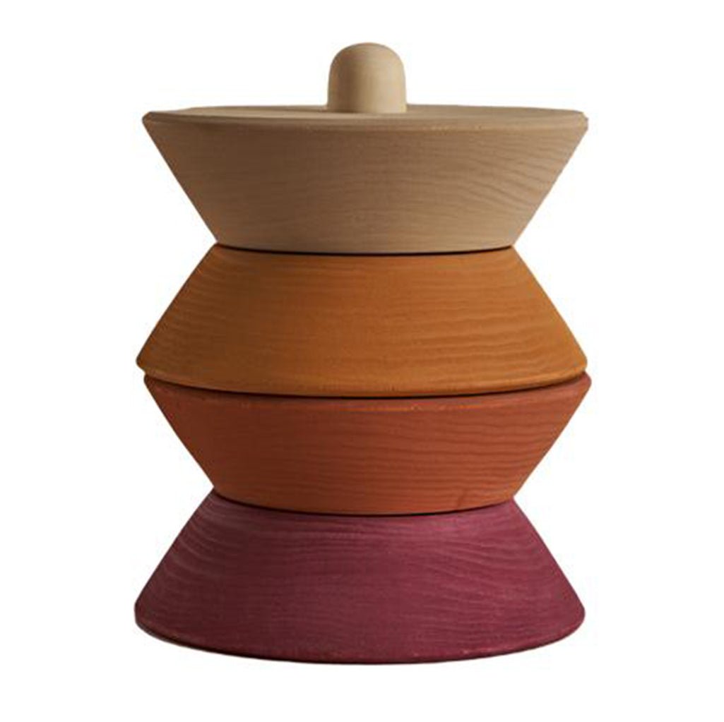 RADUGAGREZstackingtowersmallsculpturealt1.jpg Toy Castle - Small Sculpture Stacking Tower - Image 1