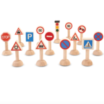 Toy Castle - Traffic Signs & Lights Set