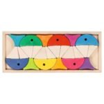 Toy Castle - Colour and shape sorting game - 6 colourful fishes