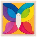 Toy Castle - Mariposa Butterfly Tile Puzzle