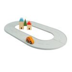 Toy Castle - Rubber Road & Rail Set | Small