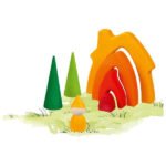 Toy Castle - Wooden Dwarf Cottage